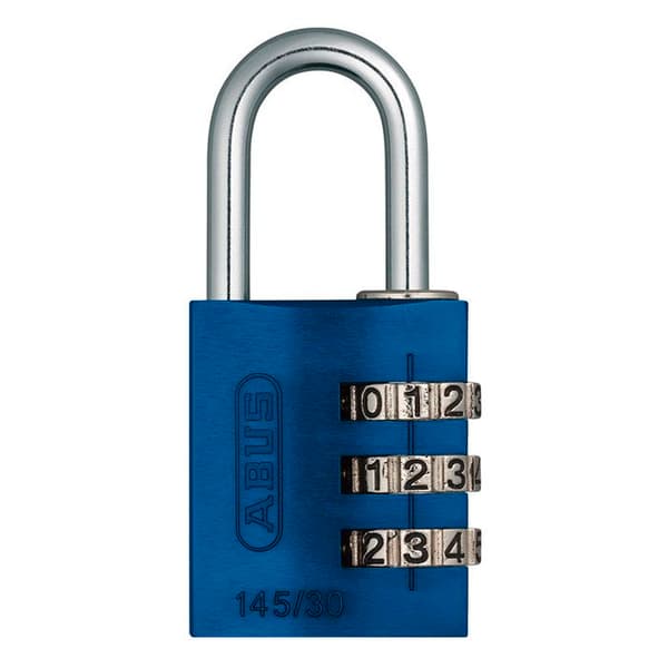 Hänglås - ABUS - Aluminium i 20mm - Blå