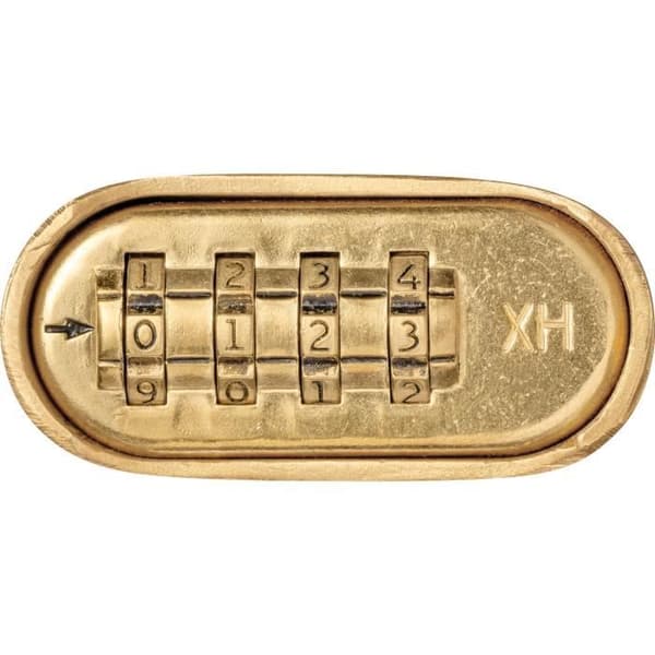 Kombinationshänglås - ABUS - 180IB/50HB63 B/DFNLI - Smidd mässingskropp - Handtag i rostfritt stål - Numerisk kod