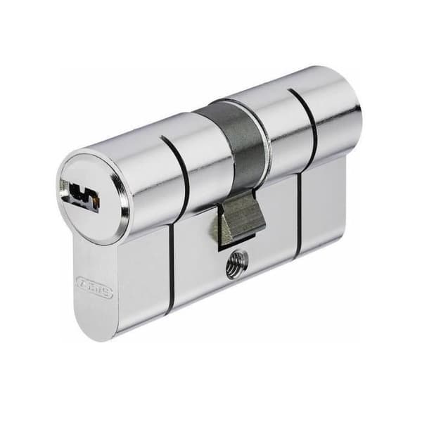 Cylinder D6 45x45mm anti-brott varierar D6PSN 45/45 BK Abus