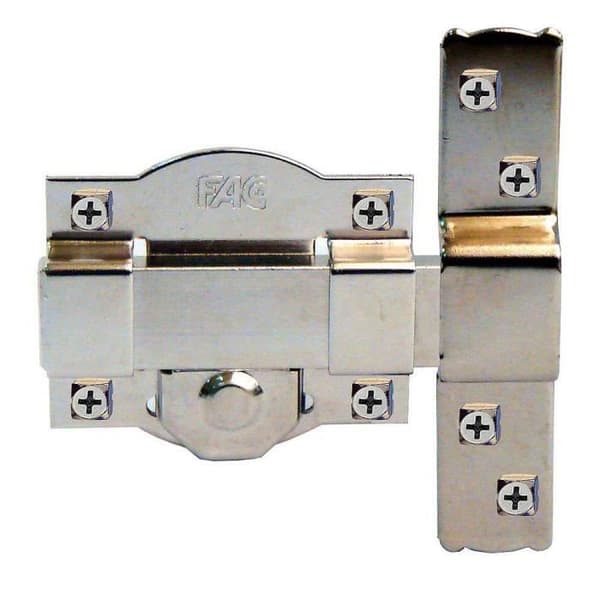 Fac lock elektrisk koppling 300-r/80n rak - Fac lock - "R" system - Nickelpläterad yta