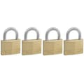 Miniatyrbild 1 av 2: Master Lock 150EURQNOP 4 Mässingshänglås 50 mm