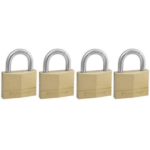 Master Lock 150EURQNOP 4 Mässingshänglås 50 mm