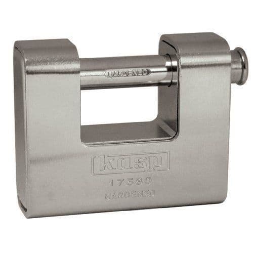 Kasp K17580D Hänglås med pansarlucka 80 mm