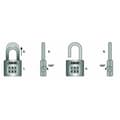 Miniatyrbild 3 av 3: ABUS 190/60 Kombinationshänglås Infällbar bygel (UK Import)