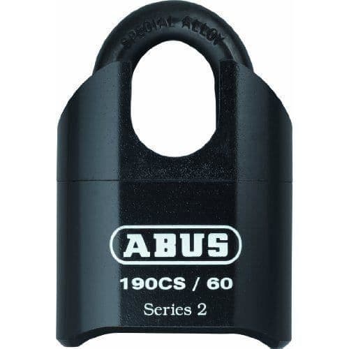 ABUS 190/60 Kombinationshänglås Infällbar bygel (UK Import)