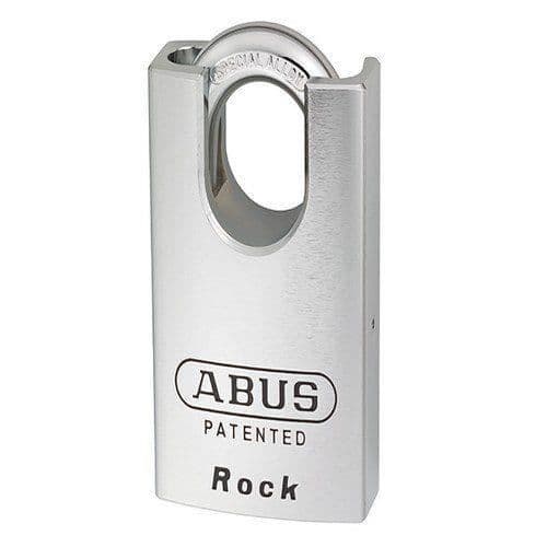 Abus 83/55 Rock 55 mm hänglås, härdat stålkropp stängd bygel - 83CS55 B