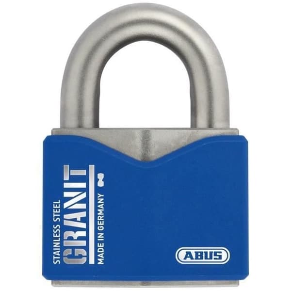 ABUS Granit 37ST/55 hänglås - Motståndskraftig mot extrema förhållanden - Rostfritt stål - 2 nycklar
