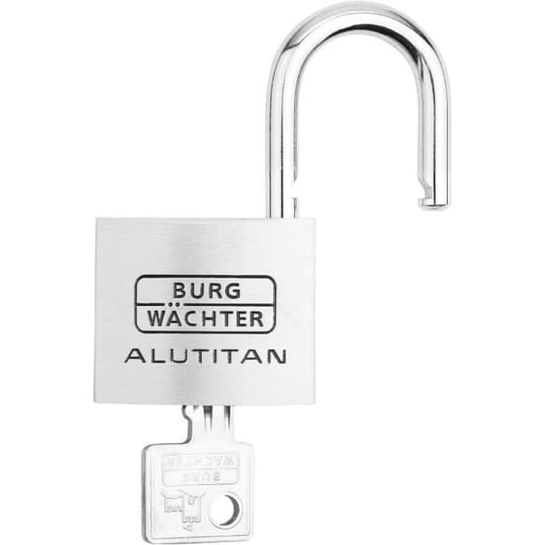 Cylindrar - BURG WACHTER - TRIO 770 40 SB - 40 mm Alutitan - Dubbel låsning - Krokavvisande