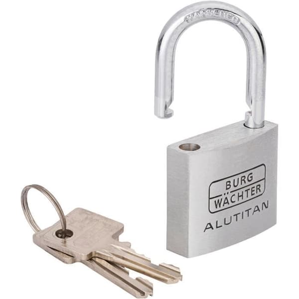 Cylindrar - BURG WACHTER - TRIO 770 40 SB - 40 mm Alutitan - Dubbel låsning - Krokavvisande