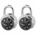 Miniatyrbild 1 av 4: Master lock hänglås - 1500T - Set med 2 kombinationshänglås Svart