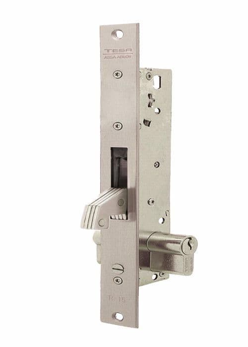 Tesa - 2241203NI - Assa Abloy - Enpunktslås för metallprofil,