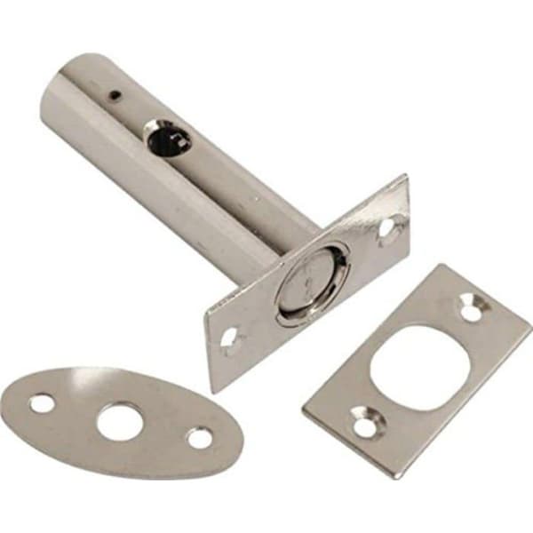 Lås - cylinder - cylinder - Bulk hårdvara tm lås - BH03300 - Dörrlås med Satin Chrome nyckel, Vit, 63 mm