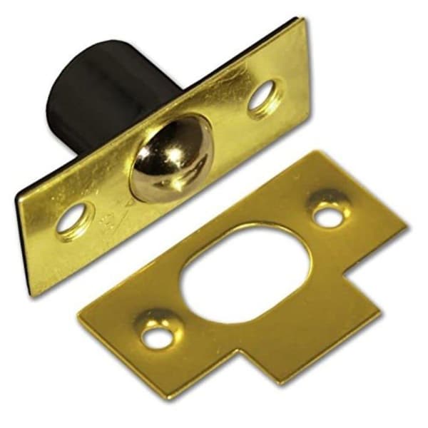 Merriway - BH03558 - Bulk Hårdvara Mässing Kulhake, 13 mm, Set med 2 delar