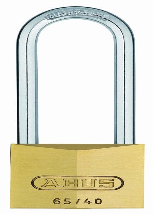 Abus kg - 12013 - ABUS mässing med 63 mm lång bygel med Partial Pass 6401