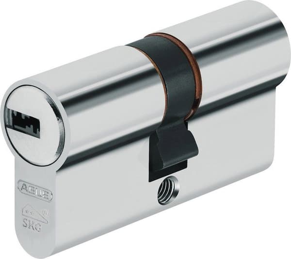 Lås - pipa - cylinder - Abus lås - 73748 - XP20SN 45/70 Dörrcylinder, Silver, Set med 5 delar