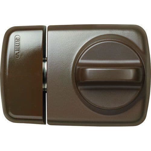 Dörrlås - ABUS - 589157 7510 B - Brun - Massivt stål - 2 låspunkter