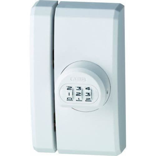 Fönsterlåssystem - ABUS - FTS106 W EK - Vit - Nyckel - Utanpåliggande monterad