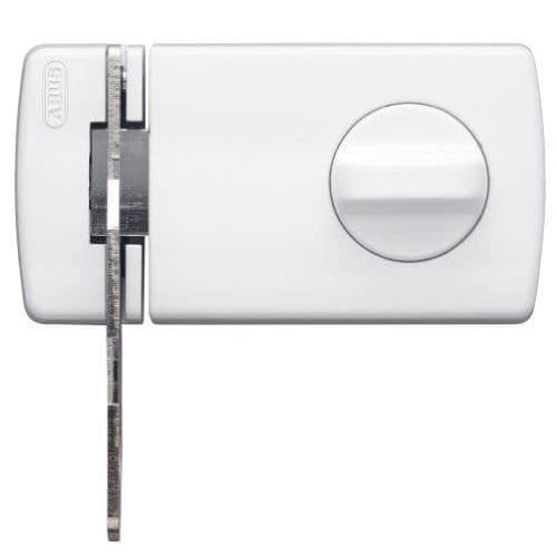 Dörrlåset - ABUS - 2130 W B/DFNLI - 5 punkter - Vit - Med nyckel