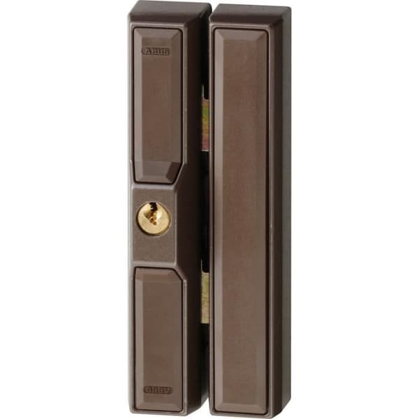 Lås - ABUS - 3010 W KD EK - Universallösning för fönster och dörrar - Solida bultar - Diskret montering