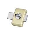 Miniatyrbild 1 av 2: ABUS Styl' C83 50mm lås - Champagne - Nyckel - Säkerhetsnivå 6 - Levereras med 4 nycklar + kodkort