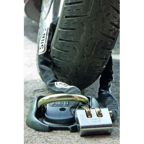 ABUS 306 099 92/65 Mässingshänglås i ett stycke med stålbeläggning
