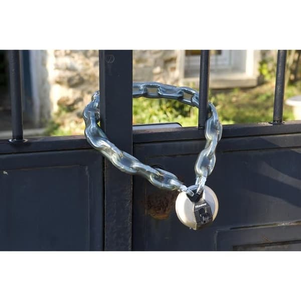 Master Lock Excell 80mm Disc Hänglås i rostfritt stål M50EURD