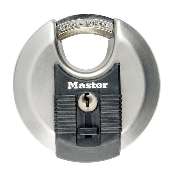 Master Lock Excell 80mm Disc Hänglås i rostfritt stål M50EURD