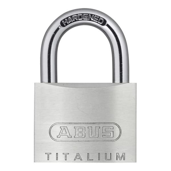 Cadenas - ABUS - 54TI/40 - Aluminium TITALIUM - Lätt - Hög säkerhet - Dubbel låsning