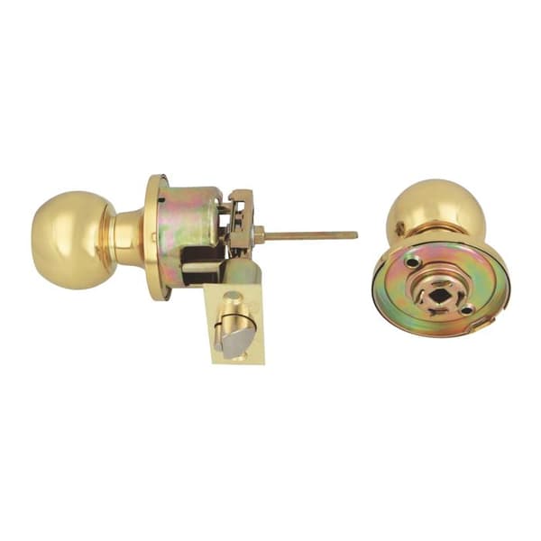 Möbels lås - AMIG - Ingångs tid 60/70 mm - Mässing - Reversibel - Säker