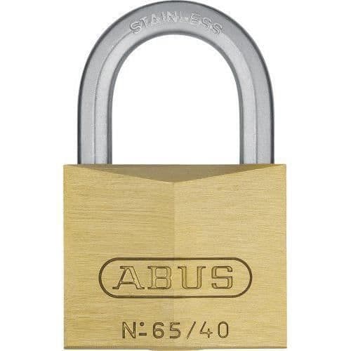 Abus - Stål 65IB/40 40mm Lås i rostfritt brons Hänglås Nyckel lika 6404 - ABUKA - 12539