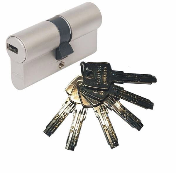 Lås - pipa - cylinder - bultar - EC550 40/45-6 - ABUS EC550 Dubbel cylinderlängd 40/45mm 6 nycklar