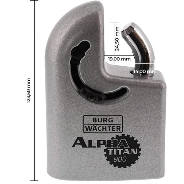 Cadenas High Tech i Titanstål 900 85 V