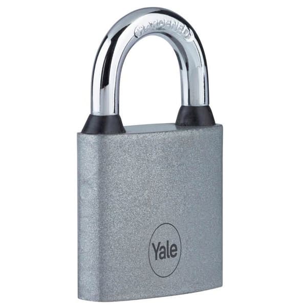 Yale hänglås - Y111S/32/116/1 - 32 mm järnhänglås - Silver - Schackel i härdat stål - Användning inomhus