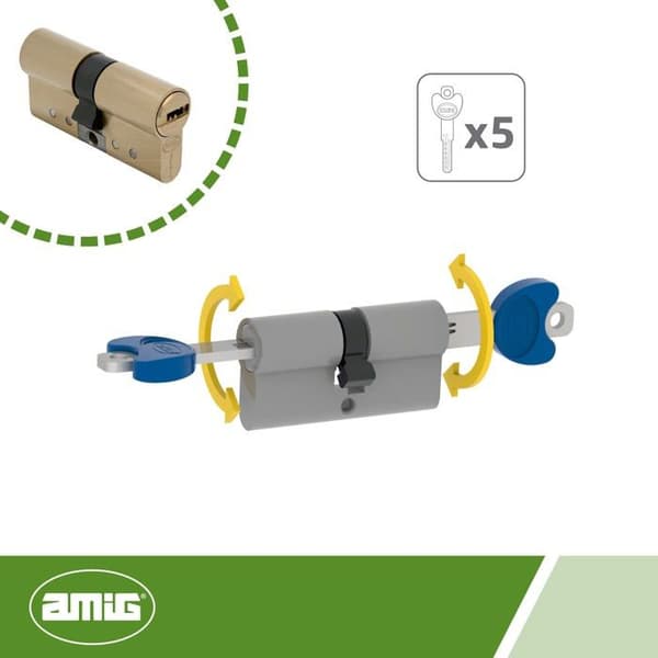 Lås - pipa - cylinder - Amig lås - 20000
