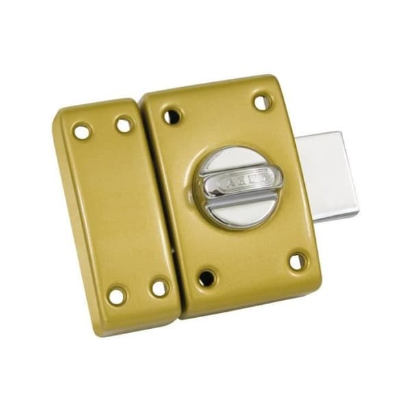 Klassisk cylinderlås med knapp 45 mm brons