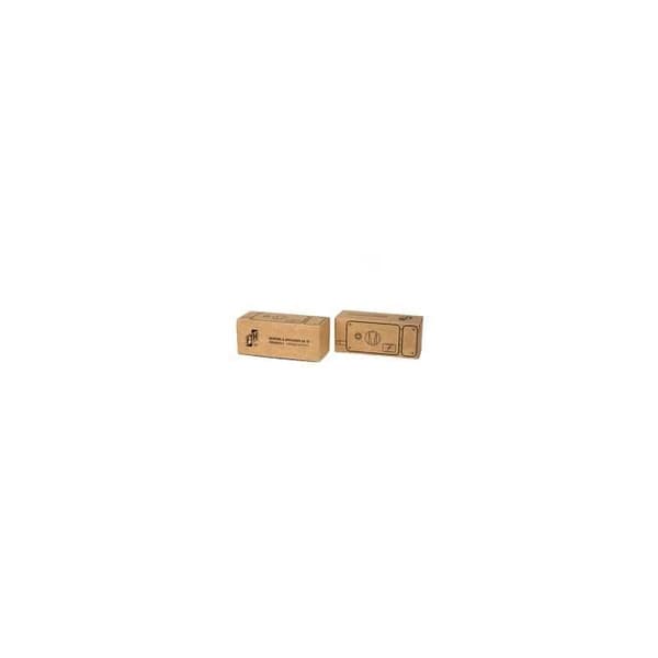 FTH - AH70 horisontell utanpåliggande låslåda med medföljare, vänster, 140x88mm, axel 55mm, centrumavstånd 60mm, mattsvart