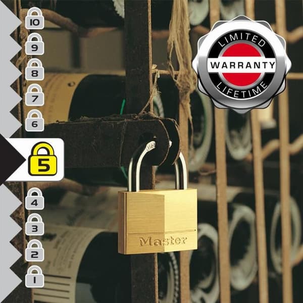 Master Lock 6 Hänglås Mässing 40 mm