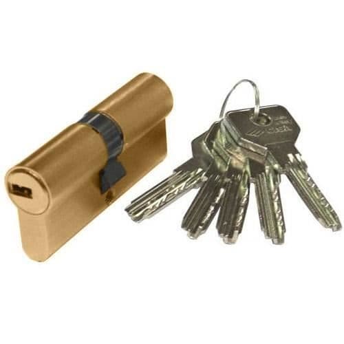 Cylinder Cisa Europerfil Mässing 30x30 säkerhet As
