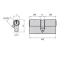 Miniatyrbild 2 av 2: Cylindrisk CVL 5990/26x26/ln kort nyckel