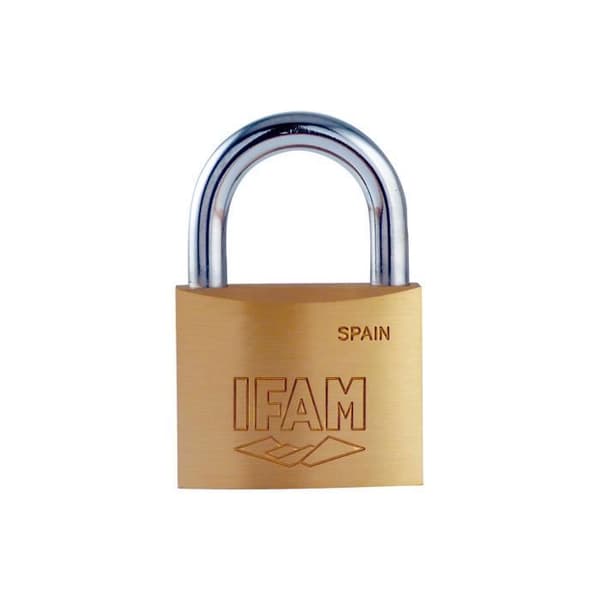 K25 Ifam hänglås - GENERISK - Nyckel - Vit - 25mm - Utility