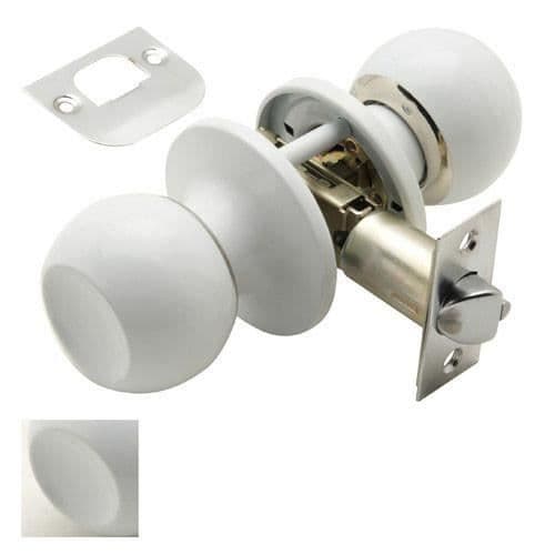 Pomo Wolfpack Sencillo Blanco Para Pasillo