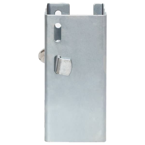 Släpvagnslås silver 11x11x23,5 cm stål