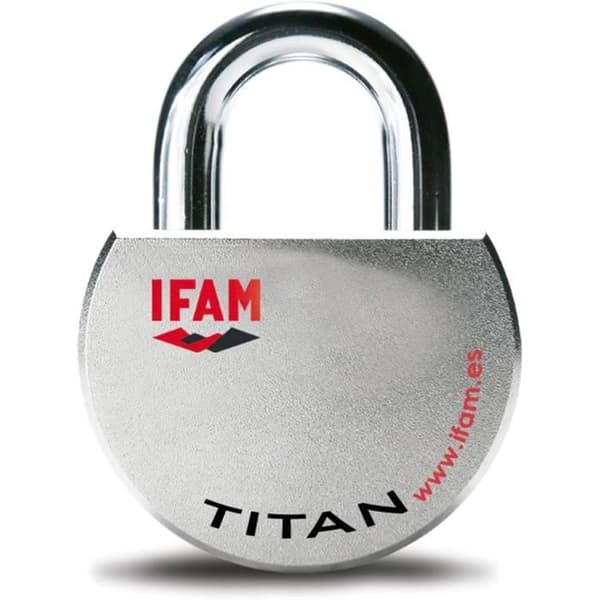 Cadenas Titan IFAM - Högsäkerhet klass 6 - Kropp i cementerat stål - Bügel i förbehandlat stål på 14 mm - Dubbel stålkula -