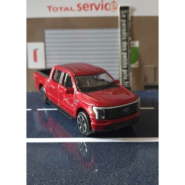 Ford F-150 Lightning 2022 Burago 1:43, Ford F-150 metallkåpa