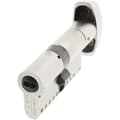 Miniatyrbild 2 av 4: Tesa Assa Abloy TK1B3040N Cylindrisk högsäkerhet TK100 Dubbelkoppling förnicklad 30 x 40 mm Nyckel - Långt vred