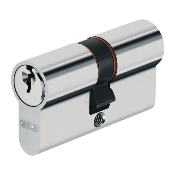 Dubbel-profil cylinder - ABUS - C 73 N - 28/40 mm - Nicklad mässing - 3 nycklar ingår
