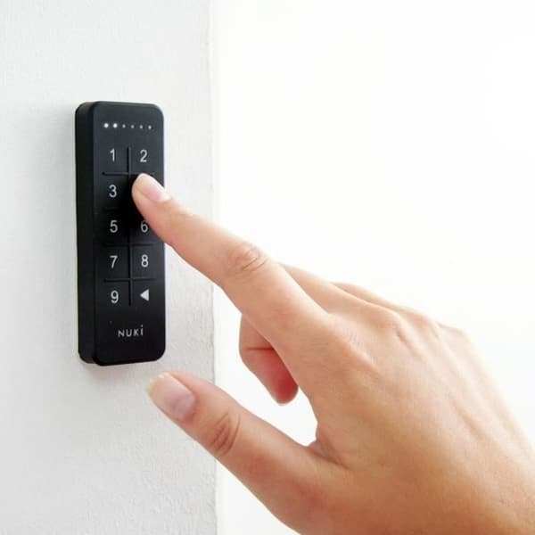NUKI KEYPAD - Bluetooth Digicode - Anslutet lås - Svart - Utanpåliggande - Nytt
