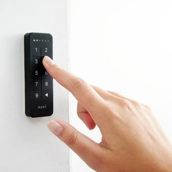 NUKI KEYPAD - Bluetooth Digicode - Anslutet lås - Svart - Utanpåliggande - Nytt