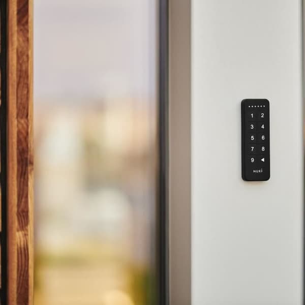 NUKI KEYPAD - Bluetooth Digicode - Anslutet lås - Svart - Utanpåliggande - Nytt