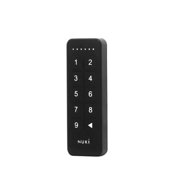 NUKI KEYPAD - Bluetooth Digicode - Anslutet lås - Svart - Utanpåliggande - Nytt